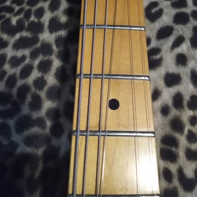 Kramer ,80,S Maple Body Yellow Bumble Bee Striped Paint Job Charvel Japan Neck image 10