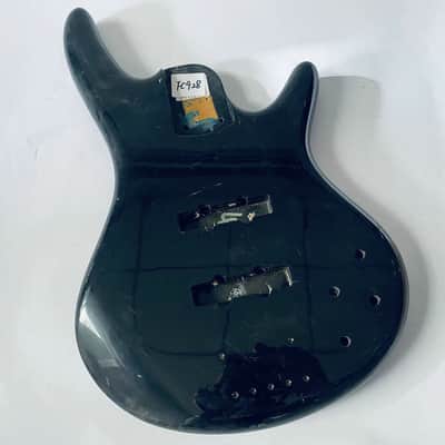 Glossy Black Bass Basswood Body DIY Project image 1