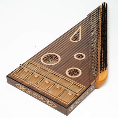 Professional Arabic Qanun Original El-Tarab Kanun Made of SUPERB Walnut Wood Bild 7