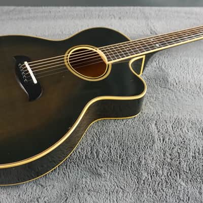 Aria Elecord FE-T65 Acoustic Electric Guitar MIJ Japan w/ OHSC & Paperwork image 4