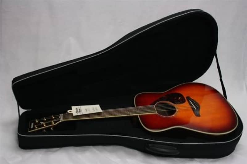 Yamaha FG735S Acoustic Guitar w/case USED | Reverb