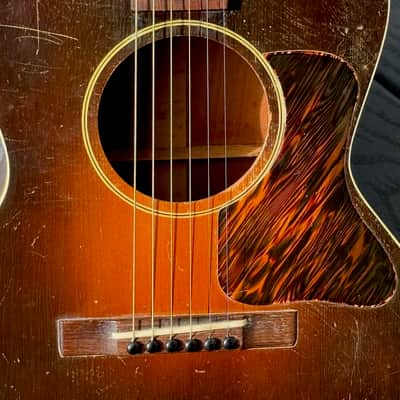 Gibson L-00 1933 - rare 1st year w/a Small Center Sunburst finish w/an Elevated Fingerboard ! image 11