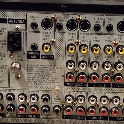 Sony Sony STR-DE1075 A/V receiver with Dolby® Digital, DTS, and 6.1 decoding 90s - Black metal image 8
