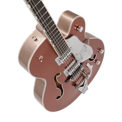 2021 Gretsch G6136TLTD Falcon Ele Guitar w/Bigsby, Ebony FB, 2-Tone Copper/Sahara Metallic, JT2103XXXX image 12