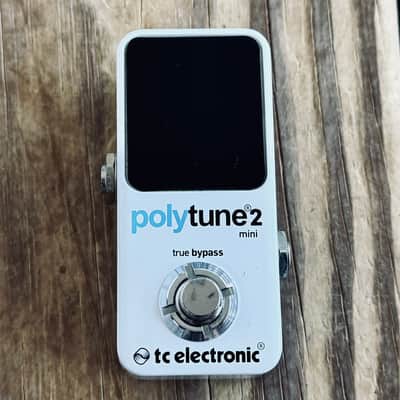 TC Electronic Polytune 2 Mini Poly-Chromatic Tuner Pedal | Reverb