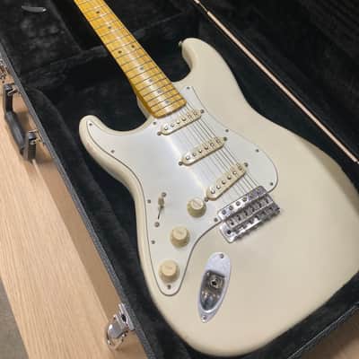 Left Handed Lefty Stratocaster Buzzcaster StratBuzz 2024 - Aged Cream Musikraft MJT image 1