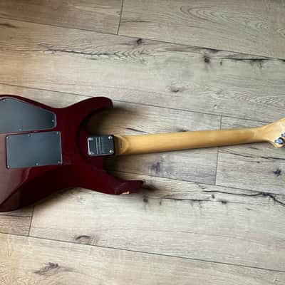 Jackson DK2 FS (Firestorm) Dinky, HSS, Made in Japan, See Through Red image 12