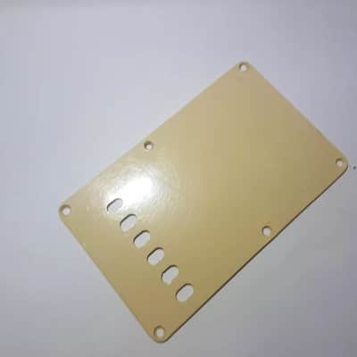 1962 FENDER STRATOCASTER TREMOLO BACK PLATE / COVER USA image 1
