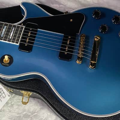 NEW! Gibson Les Paul Custom - Dealer Select - P90 Pick-Ups - Pelham Blue VOS - Custom Shop M2M - Authorized Dealer - 9.75lbs - G07680 image 8