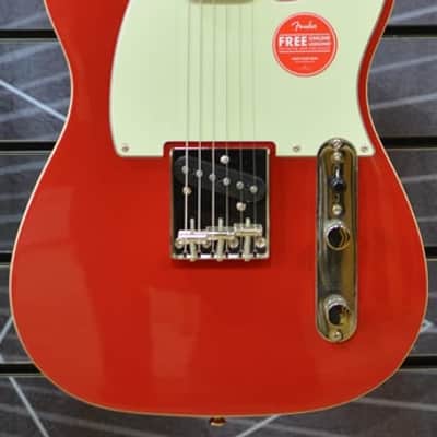 Fender Squier Limited Edition Classic Vibe 60's Custom Esquire Dakota Red image 6
