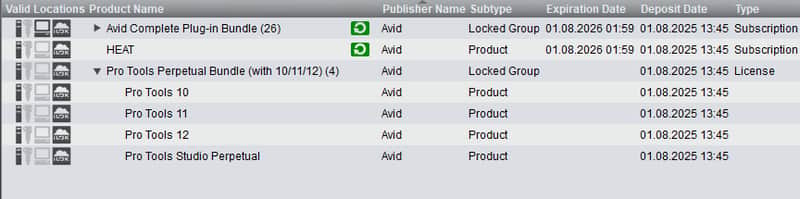Avid Pro Tools Studio Perpetual License (ilok) 2026.7 image 1