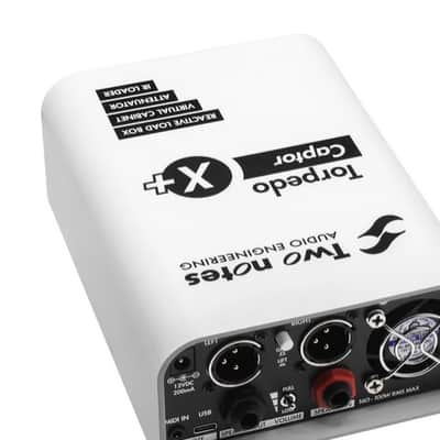 Two Notes  Torpedo Captor X+ Load Box 16 OHMS NEW - WHITE image 4