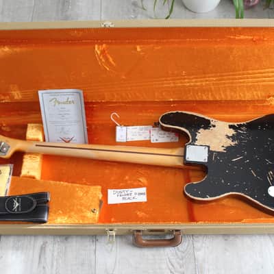 Fender ZZ Top Dusty Hill OWNED & PLAYED Signature Model Custom Shop Relic Bass with ALL Extras : Collectors Alert ! image 20