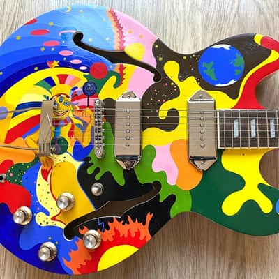TPP Beatles "Apple Boutique" Custom Epiphone Casino Tribute image 2