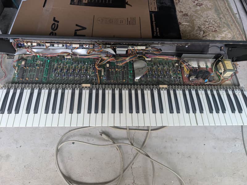 Roland Super JX-10 76-Key Polyphonic Synthesizer 1986 - 1990 - Black image 1