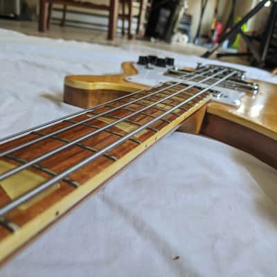 1973 Rickenbacker 4001 Bass Mapleglo w/OHSC- Great Setup image 4