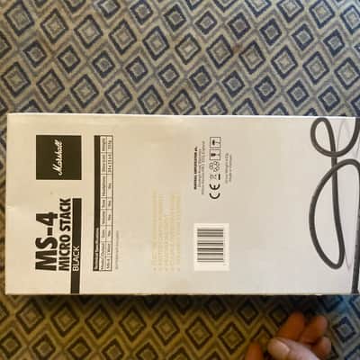 Marshall Micro Stack MS4 2-Watt 2x2" Battery-Powered Guitar Combo 2012 - Present - Black image 9