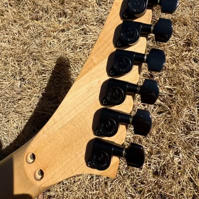 1980s Kramer American Claw Neck 22 Fret Bound Headstock and Fretboard image 11