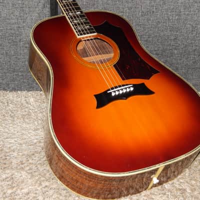MADE IN JAPAN 1991 - MORRIS MG60 - SUPERB - GIBSON STYLE - ACOUSTIC GUITAR image 3