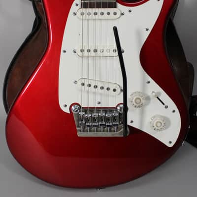 1980s Yamaha SC-300T Samurai Flying Goose Candy Apple Red w/Gig Bag image 2