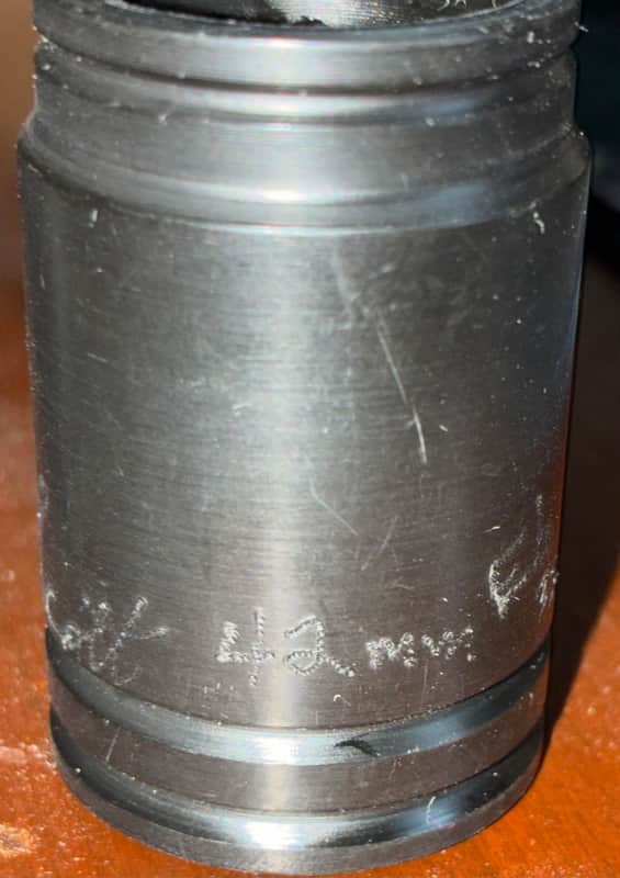 C Robert Scott Eb Clarinet barrel 42mm 1990s - Synthetic image 1