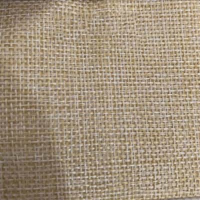 Vintage-Style Speaker Cloth – Thick Linen Burlap Fabric-ink black image 23