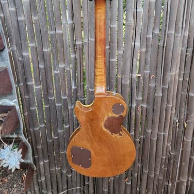 Vintage Gibson Les Paul Deluxe 1971 Goldtop Snatch Standard Coversion Road Warrior image 7