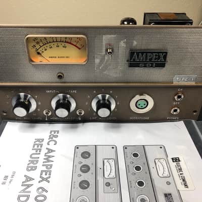 Electric & Company Stereo Ampex 601 Tube Mic Preamp DI 600 Series image 10