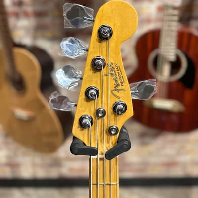 Fender American Professional II Precision Bass V - Miami Blue image 5