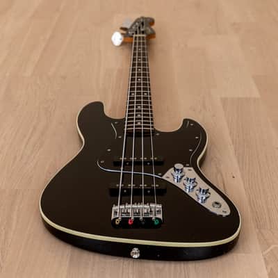 2005 Fender Aerodyne Jazz Bass AJB-M/DJ Medium Scale 32" Black, Japan CIJ image 10