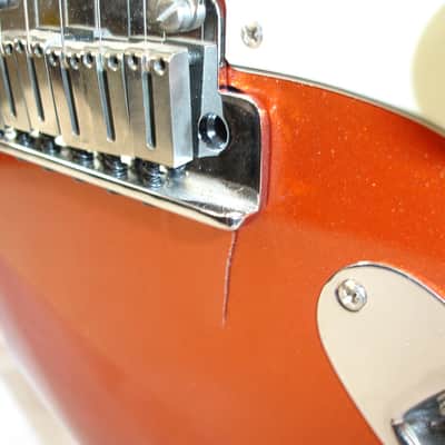 Fender American Elite Stratocaster Electric Guitar Rosewood Fingerboard, Autumn Blaze Metallic image 8