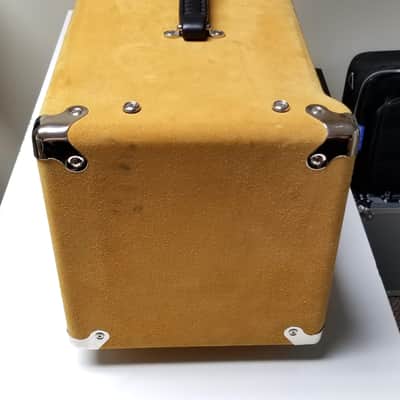 used Two Rock Classic Reverb Signature 6L6 100-Watt Amp Head in Buckskin Suede, Very Good Condition with Footswitch image 9