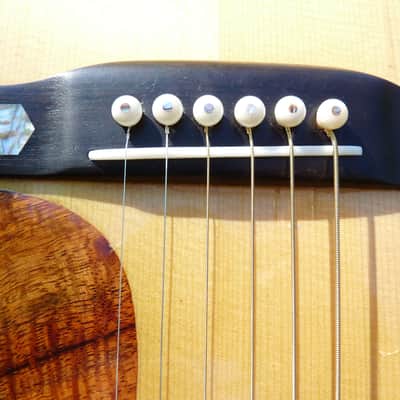 Foley 1993 Foley Boutique Guitar #93, Martin 332 Thinline. Original Hard Case ED Foley, E.A.Foley 19 image 20