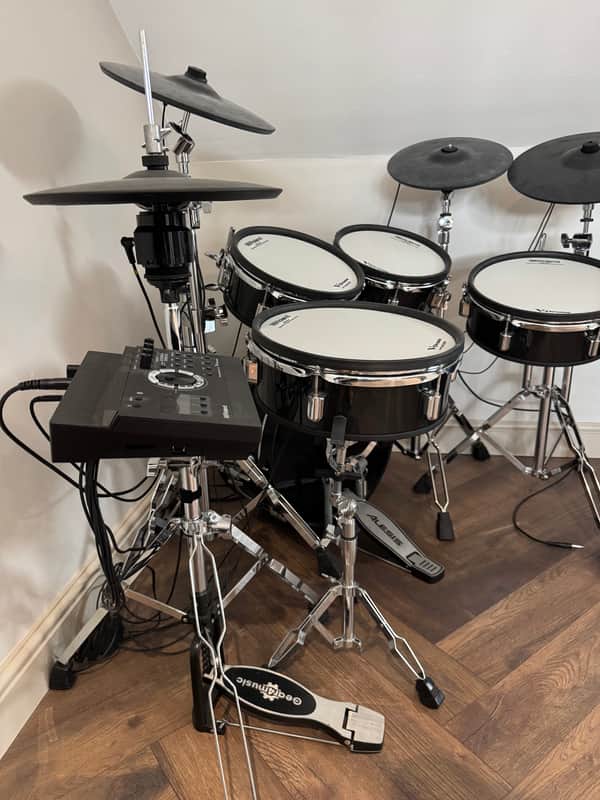 Roland VAD307 Acoustic Design Series Electronic V-Drum Kit 2022 - Present - Black image 1