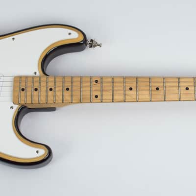 ONE of a KIND! Squier '51 Stratocaster/Telecaster/Precision Hybrid, Blonde/Black sides +CASE image 2