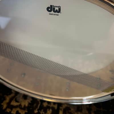 DW 3.14" x 14" Collector's Series Maple Pi Snare Drum - Black Galaxy w/ Chrome Hardware image 5