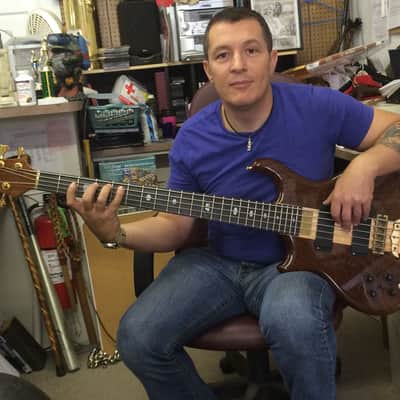 Alembic LEFTY ; Mark King Signature Standard 2003 Deep Dark image 5