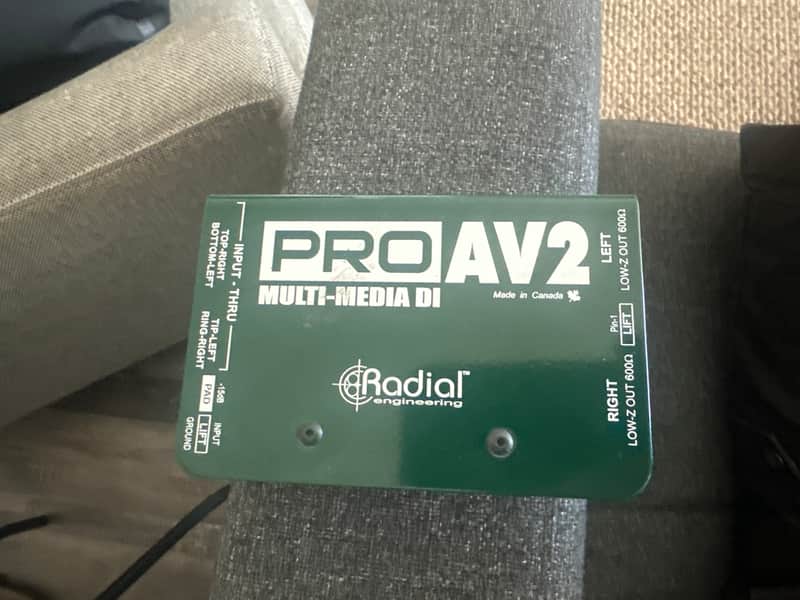 Radial ProAV2 2010s - Green image 1