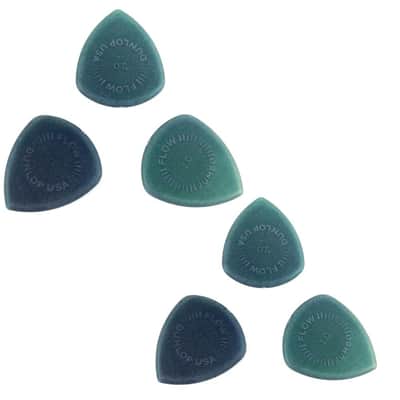Dunlop Guitar Picks JUMBO FLOW Standard 6 Pack Primetone 2.0mm