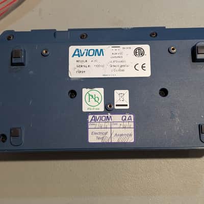 Aviom A-16II Personal Mixer 2010s - Blue image 2