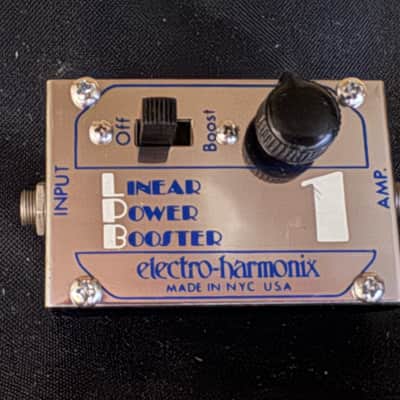 Electro-Harmonix LPB-1 refurbished by Stolhand Pedals original Linear Power Booster Preamp image 7