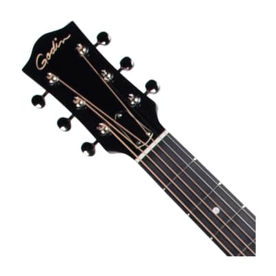 Godin Century Maho Acoustic-Electric Guitar - Natural w/Bag - Open Box image 4