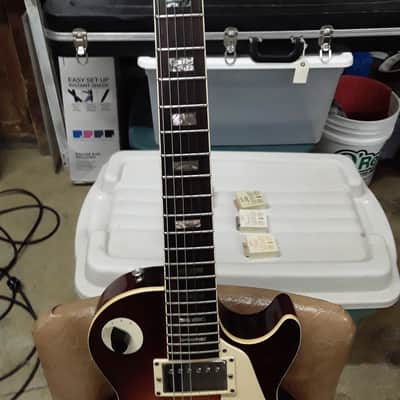 Electra Les Paul MPC X330 Guitar- Cherry Burst- MIJ +Case image 5