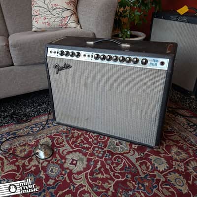 Fender 1975 Silver Panel Twin Reverb