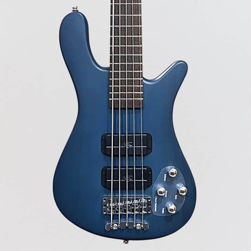 Warwick Rockbass Streamer Standard 5 String Electric Bass Guitar - Ocean Blue image 1