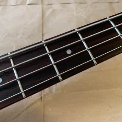 Yamaha Motion Bass MB-40 Redburst MIJ Japan EXcellent Condition 90s 32inch scale electric bass guitar with Gigbag image 10