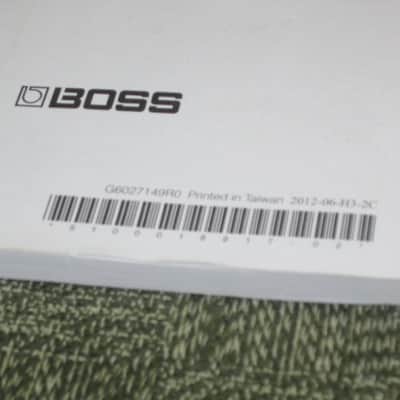lightly handled genuine Boss Owner's Manual for RC-3 Loop Station (NO pedal / NO other items) specifically from 2012 (172 total pages cover to cover) English, German, French, Italian, Spanish, Portuguese, Dutch image 4