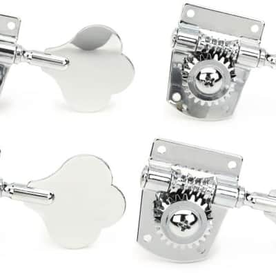 Fender Player Series Bass Tuning Machine Set - Chrome image 1