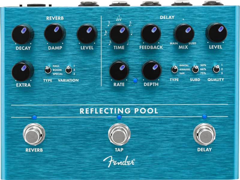 Fender Reflecting Pool Delay & Reverb | Reverb