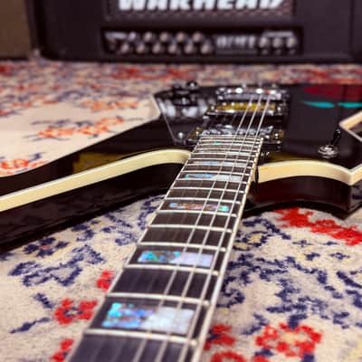 2000 Washburn PS-2000 Rose Paul Stanley Signature USA Custom Shop Limited Edition (46 of 50) w/ Case And COA image 9
